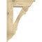 Ekena Millwork Olympic Traditional Rough Sawn Bracket w/ Offset Brace, Douglas Fir, 8"W x 26"D x 38"H BKT0806X26X38OLY01RDF - alternate 4